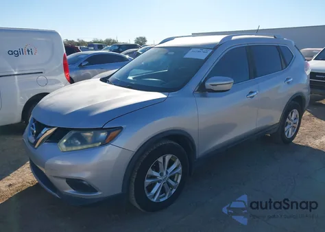 2016 Nissan Rogue Sv from USA, damaged, VIN KNMAT2MTXGP636826